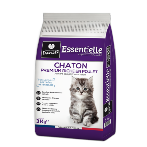 Croquettes Essentielle chaton poulet - 3 kg