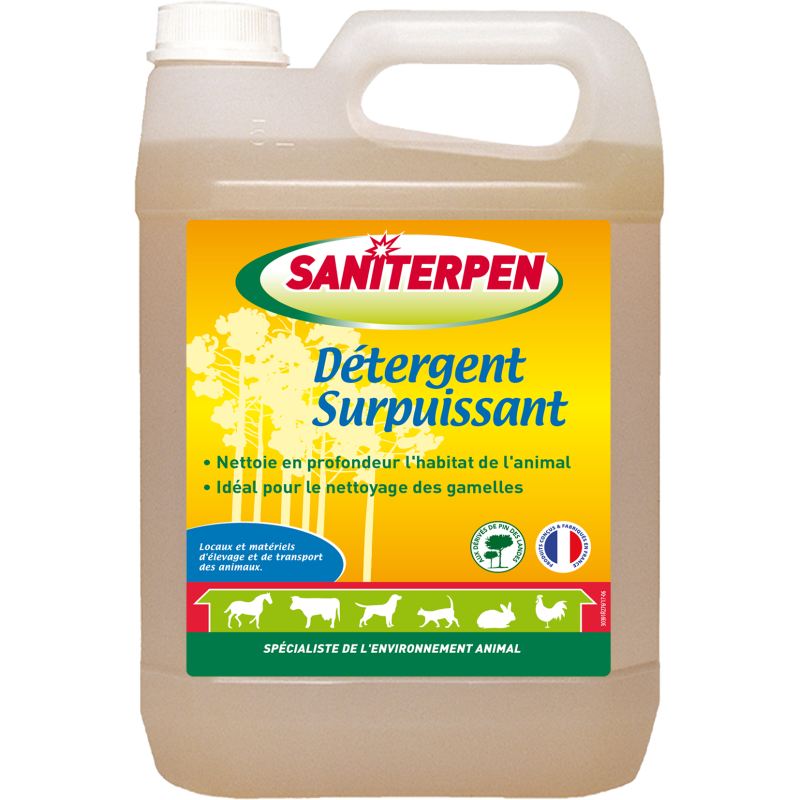 Saniterpen détergent surpuissant - 5L