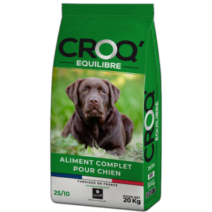 Croquettes CROQ'EQUILIBRE  - 20 kg