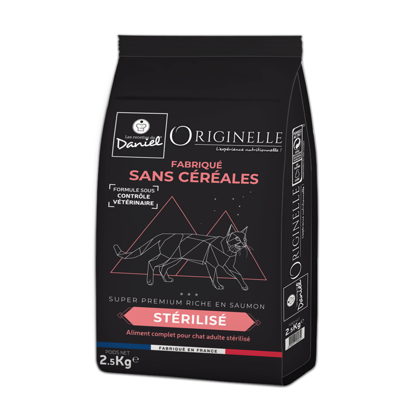 Croquettes Originelle Chat Sterilise Saumon Sans Cereales 2 5 Kg Les Recettes De Daniel Croquettes Originelle Chat Sterilise Saumon Sans Cereales 2 5 Kg Les Recettes De Daniel