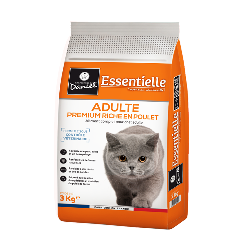 Nourriture humide pour chat adulte stérilisé - pâté de poulet