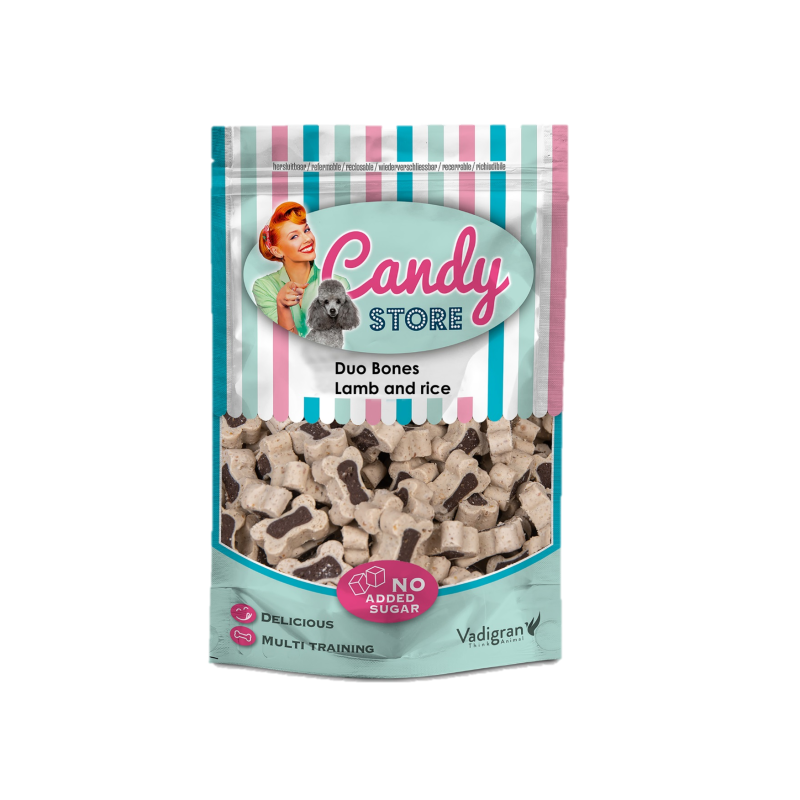 Candy Duo Bones agneau & riz - 180g