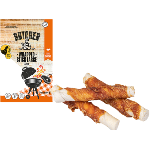 Chicken Wrapped Stick 12cm 150g LARGE