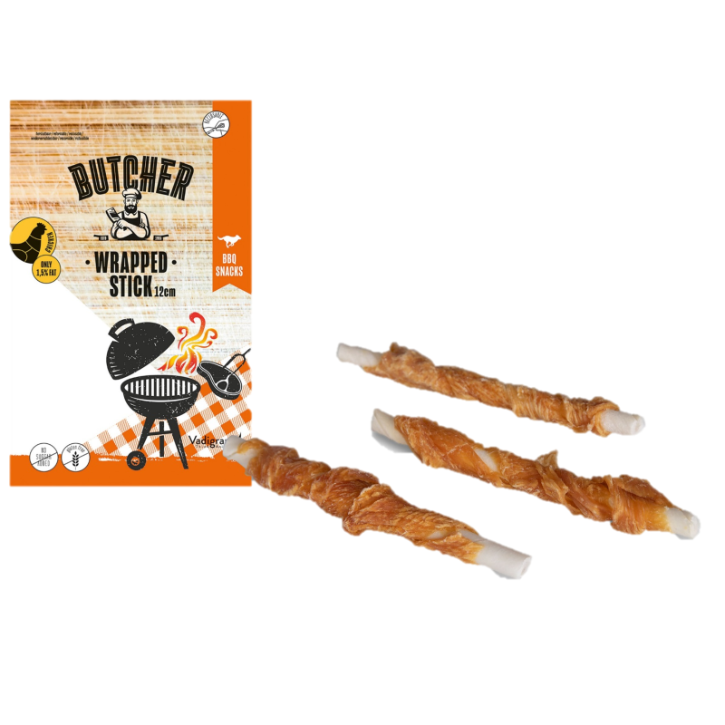 Chicken Wrapped Stick 12cm 850g Chicken Wrapped Stick 12cm 850g
