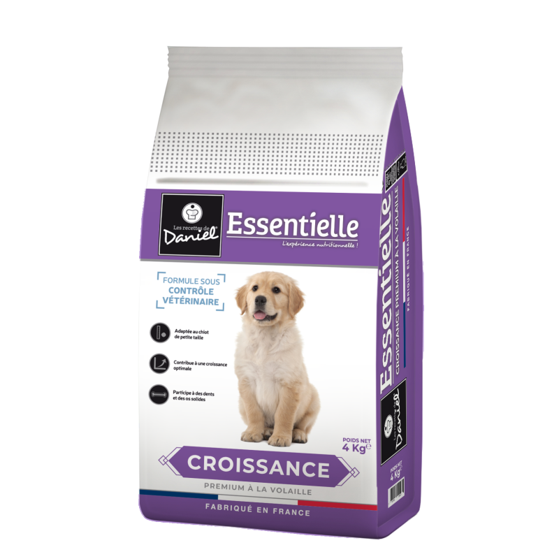 Croquettes Essentielle mini croissance volaille - 4 kg