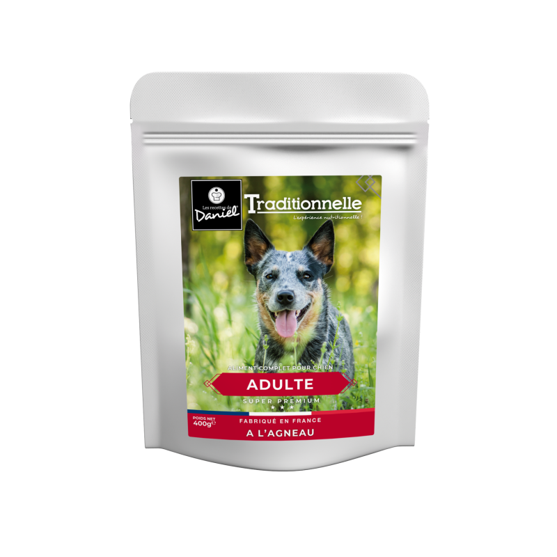 Croquettes Traditionnelle adulte agneau - 400g Croquettes Traditionnelle adulte agneau - 400g