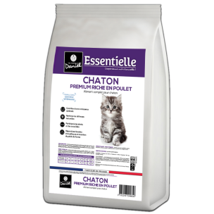 Croquettes Essentielle chaton poulet - 10 kg