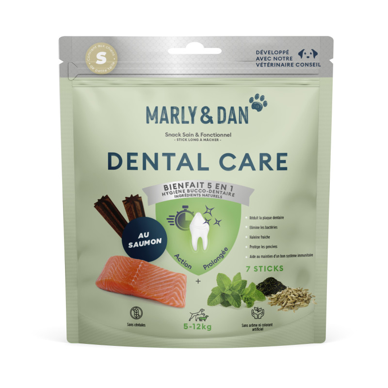 Dental care petits chiens 7 sticks - Marly & Dan