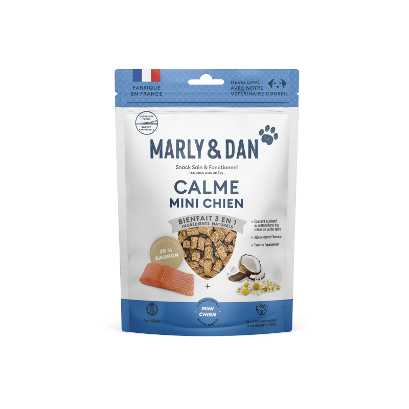 Tendres bouchées "calme" mini chien - 50g