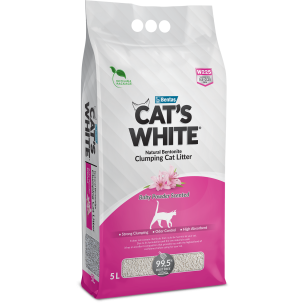 Litière baby powder 5L - Cat's white