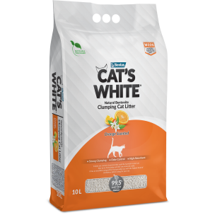 Litière orange 10L - Cat's white