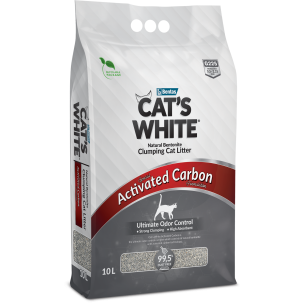 Cat's white litière charbon actif - 10L