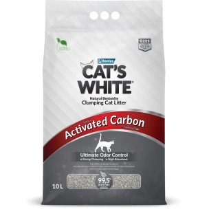 Cat's white litière charbon actif - 10L