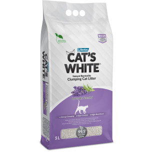 Litière lavande 5L - Cat's white