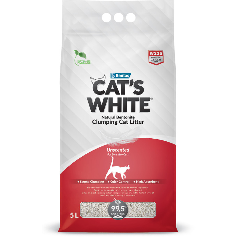 Litière natural 5L - Cat's white