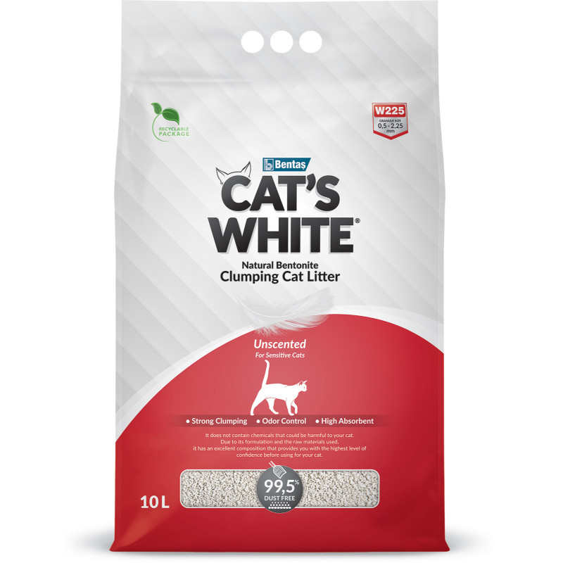 Litière natural 10L - Cat's white