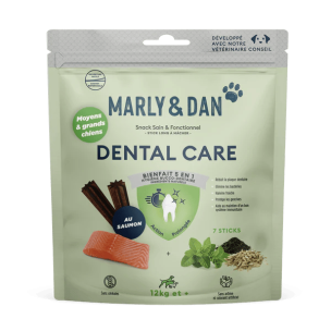 Dental care moyens / grands chiens 7 sticks - Marly & Dan