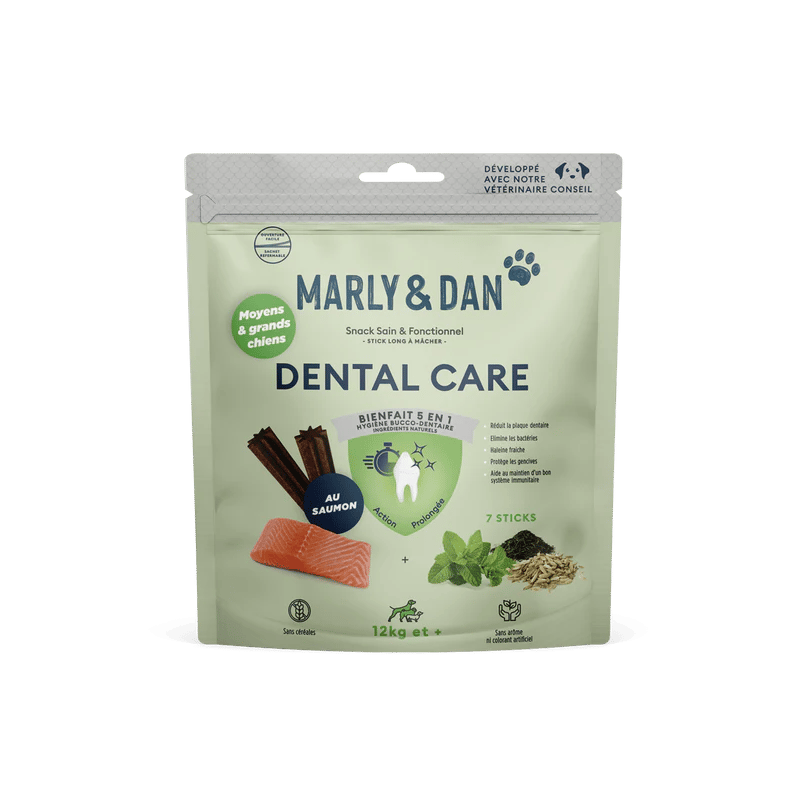 Dental care moyens / grands chiens 7 sticks - Marly & Dan