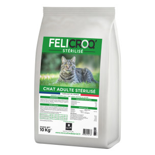 Croquettes pour chat FELICROQ' - 10kg