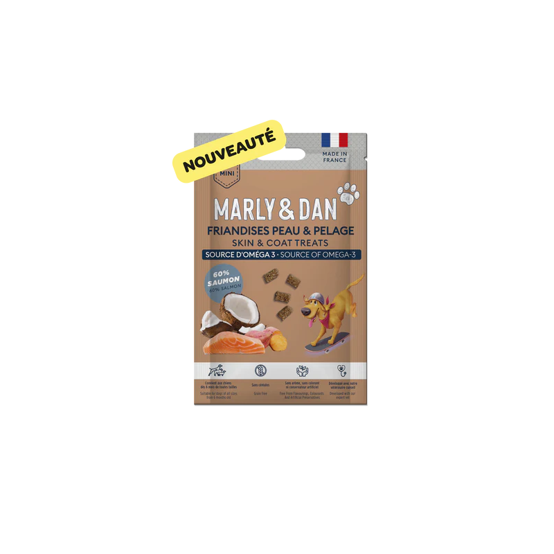 Format poche "peau & pelage" chien 20g - Marly & Dan