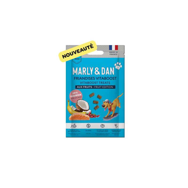 Format poche "vitaboost fruits" chien 20g - Marly & Dan