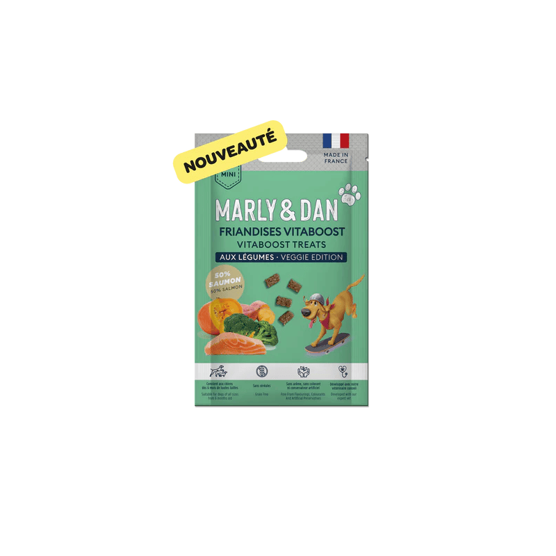 Format poche "vitaboost légumes" chien 20g - Marly & Dan