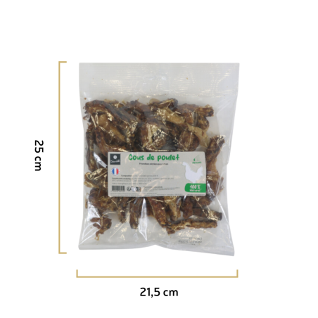 Cous de poulet séchés - 200g