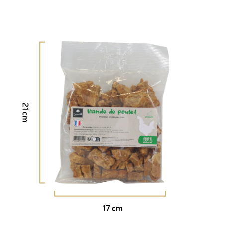 Viande de poulet séchée - 200g