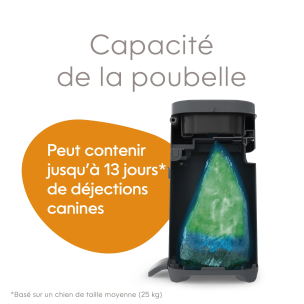 Poubelle extérieure + 1 recharge - Pet Genie