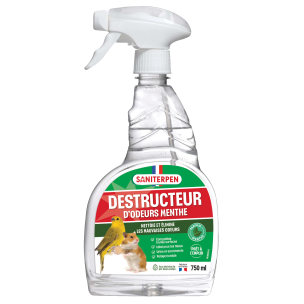 Saniterpen destructeur d'odeur Menthe - 750 ml