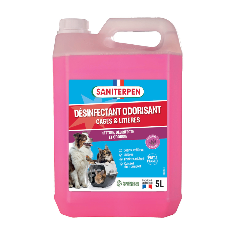 Saniterpen Désinfectant odorisant - 5L