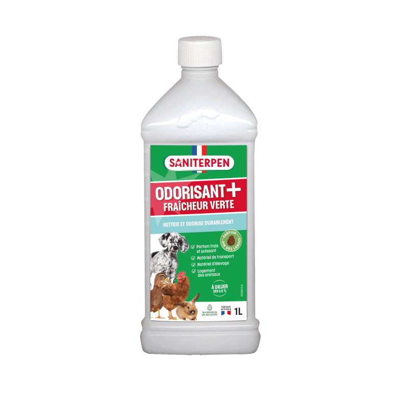Saniterpen Odorisant plus fraîcheur verte - 1L