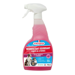 Saniterpen Désinfectant Odorisant spray - 750ml