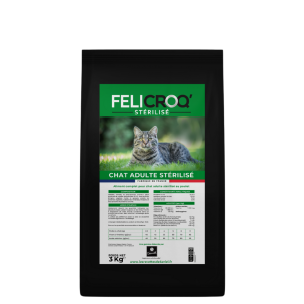 Croquettes pour chat FELICROQ'  - 3kg