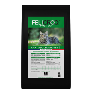 Croquettes pour chat FELICROQ' - 10kg