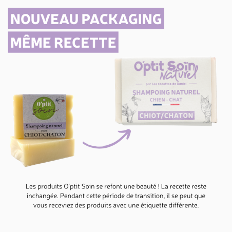 Shampoing solide chiot /chaton - 100g