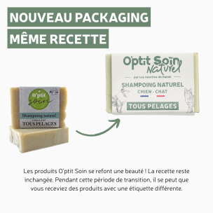 Shampoing solide tous pelages - 100g