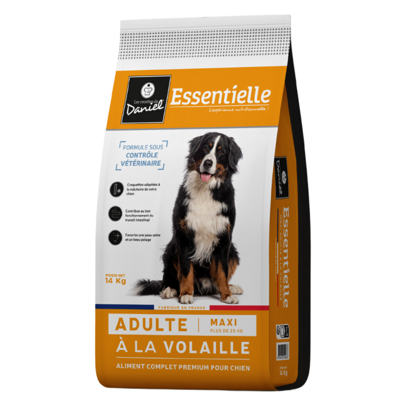 Croquettes Essentielle maxi adulte - 14kg