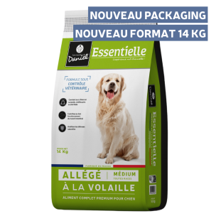 Croquettes Essentielle allégées volaille - 14 kg