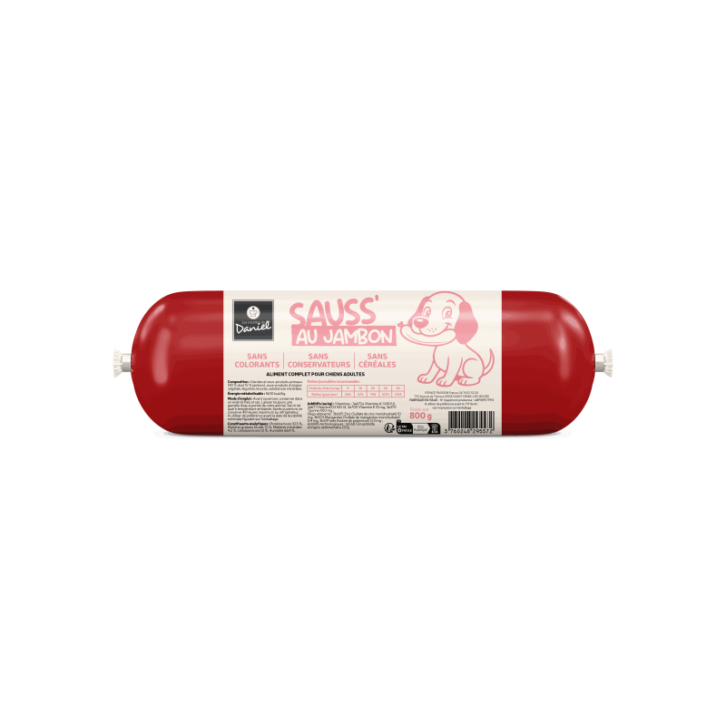 Saucisson au jambon - 800g