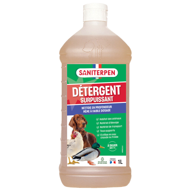 Saniterpen détergent surpuissant - 1L