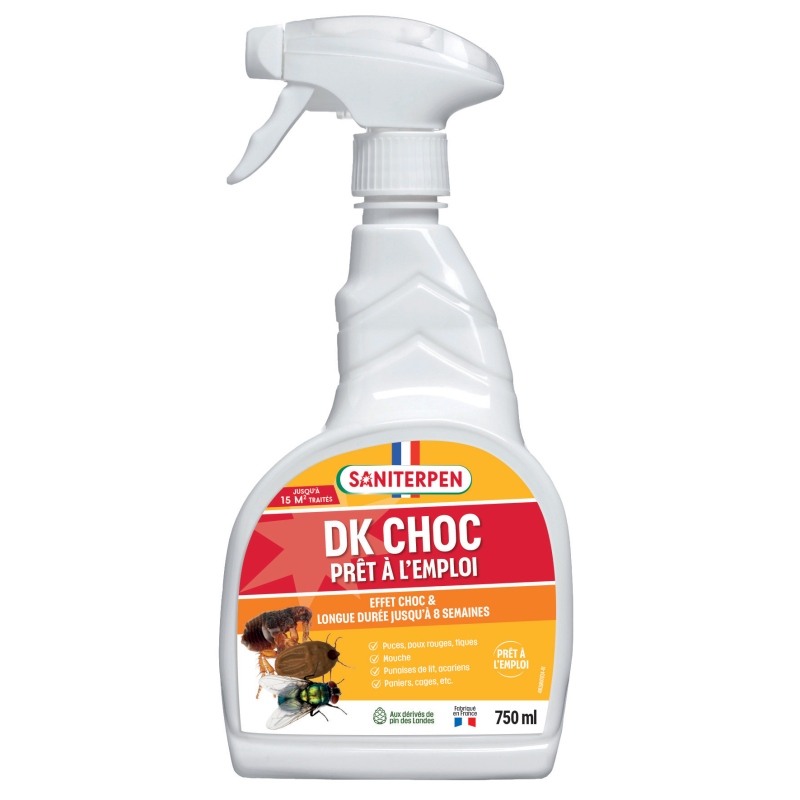 Saniterpen insecticide dk choc spray - 750ml