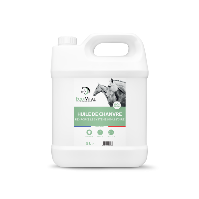 EquiVital Huile de chanvre - 5 L