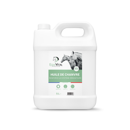 EquiVital Huile de chanvre - 5 L