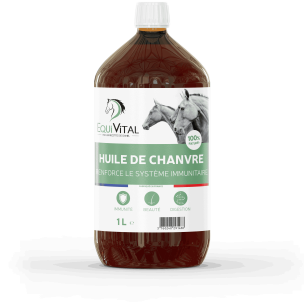 EquiVital Huile de chanvre - 1 L
