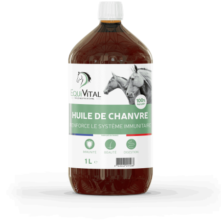 EquiVital Huile de chanvre - 1 L