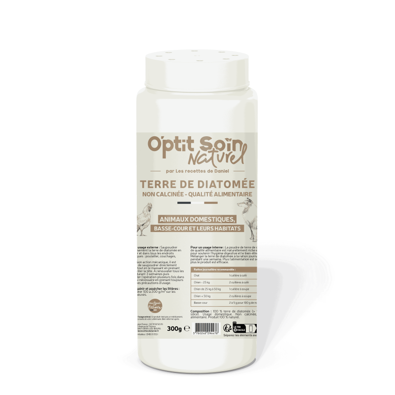 Terre de diatomée - Poudrier 300g