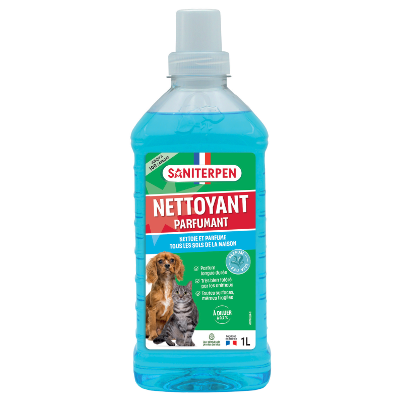 Saniterpen nettoyant parfumant "Eau vive" - 1L