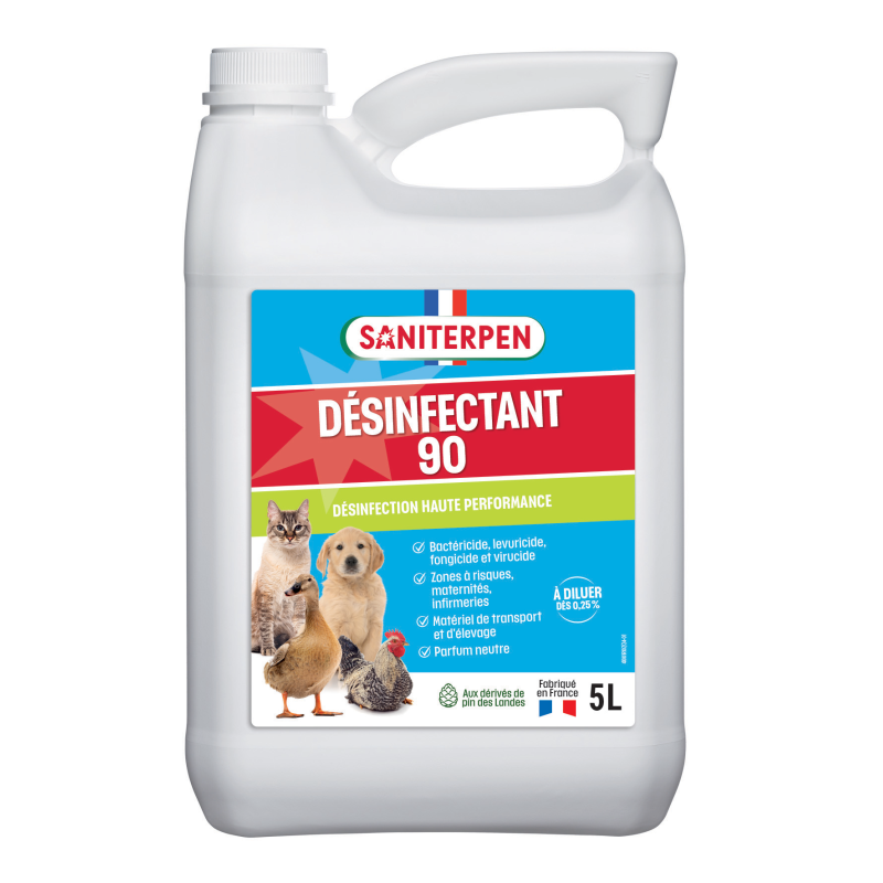 Saniterpen désinfectant 90 - 5L