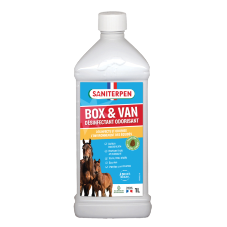 Saniterpen box & van désinfectant odorisant - 1L